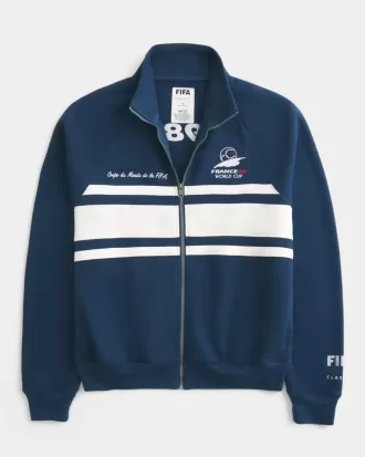 1998 FIFA World Cup France Grafisk fleecejacka