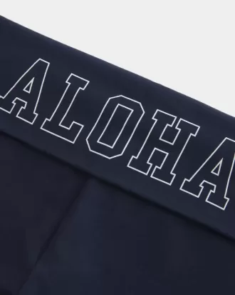 Aloha grafiska vikbara midjebyxor
