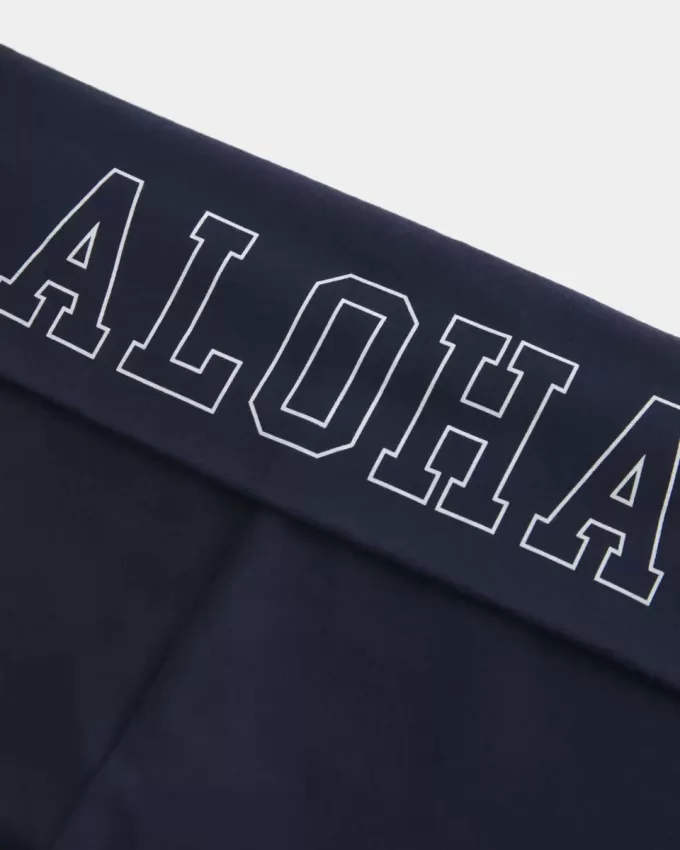 Aloha grafiska vikbara midjebyxor Aloha grafiska vikbara midjebyxor