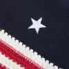 American Flag Pattern Crochet-Style Halter Top American Flag Pattern Crochet-Style Halter Top