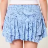 Asymmetrisk fåll Tiered Mini Skort Asymmetrisk fåll Tiered Mini Skort