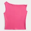 Asymmetrisk off-the-shoulder topp Asymmetrisk off-the-shoulder topp