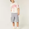 At-the-Knee Baggy Cargo Shorts At-the-Knee Baggy Cargo Shorts