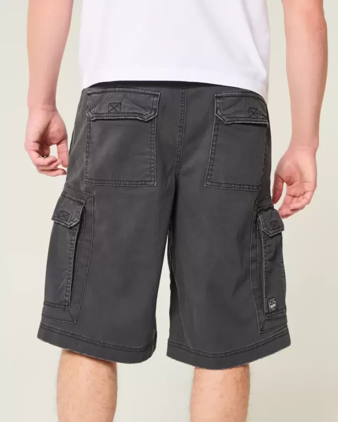 At-the-Knee Baggy Cargo Shorts At-the-Knee Baggy Cargo Shorts