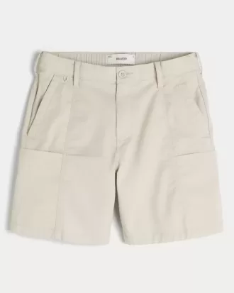 At-the-knee kylande golfshorts