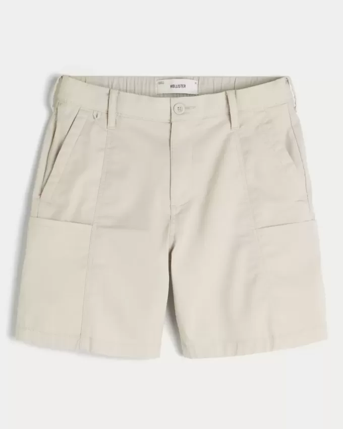 At-the-knee kylande golfshorts At-the-knee kylande golfshorts