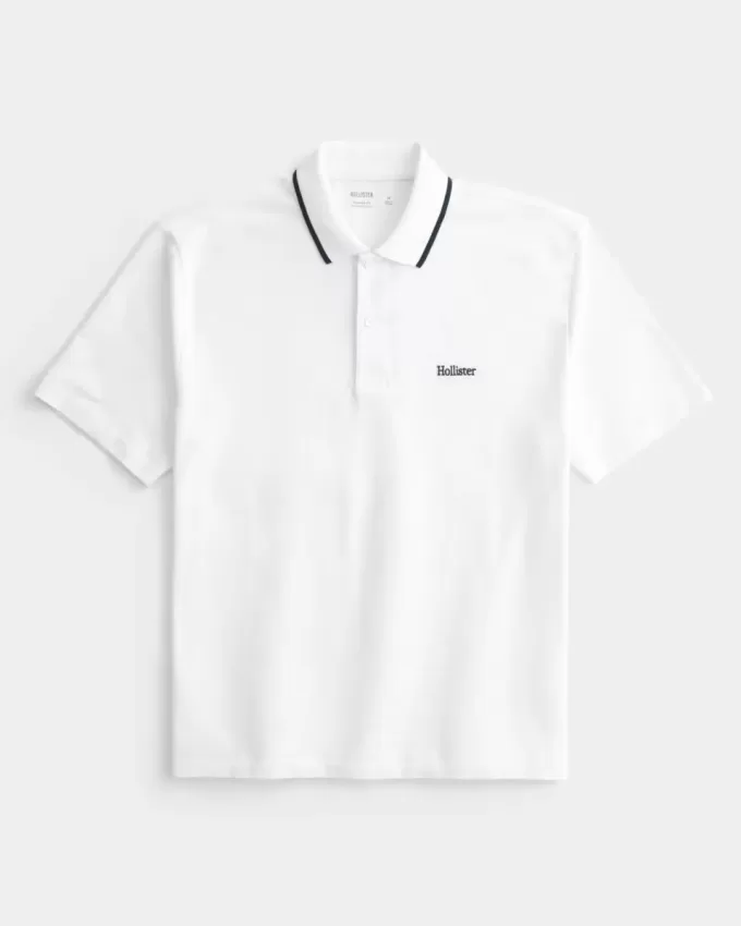 Avslappnad Logo Polo Avslappnad Logo Polo