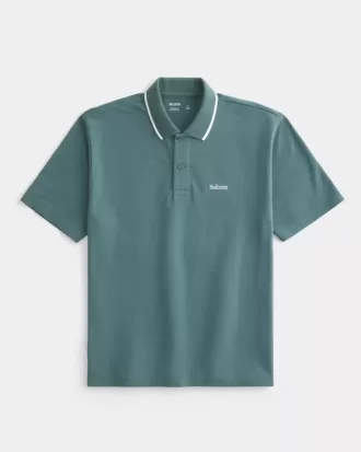 Avslappnad Logo Polo