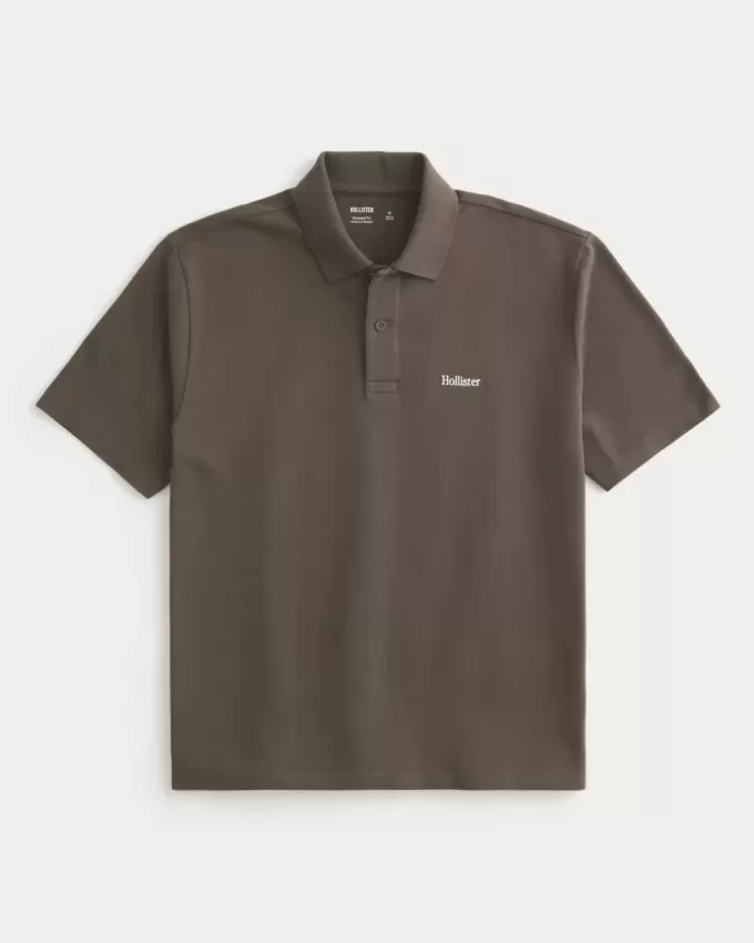 Avslappnad Logo Polo Avslappnad Logo Polo