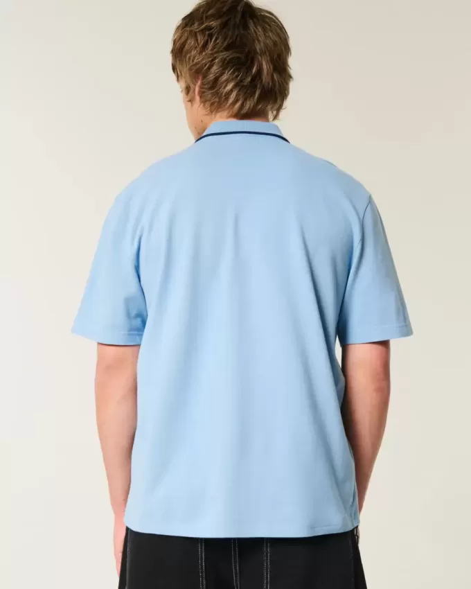 Avslappnad Logo Polo Avslappnad Logo Polo