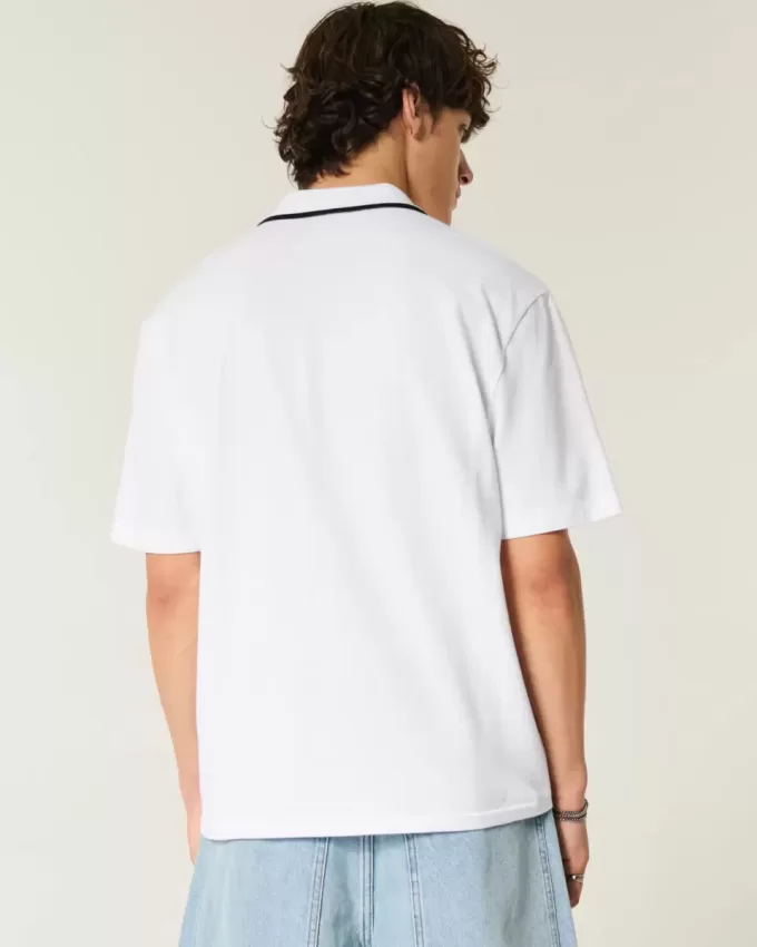 Avslappnad Logo Polo Avslappnad Logo Polo