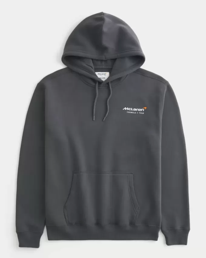 Avslappnad McLaren Forever Forward Graphic Hoodie Avslappnad McLaren Forever Forward Graphic Hoodie