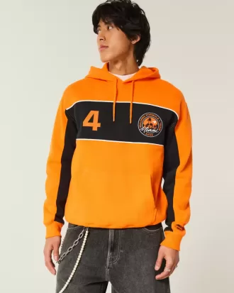 Avslappnad McLaren Graphic Hoodie