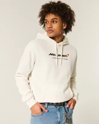 Avslappnad McLaren Graphic Hoodie