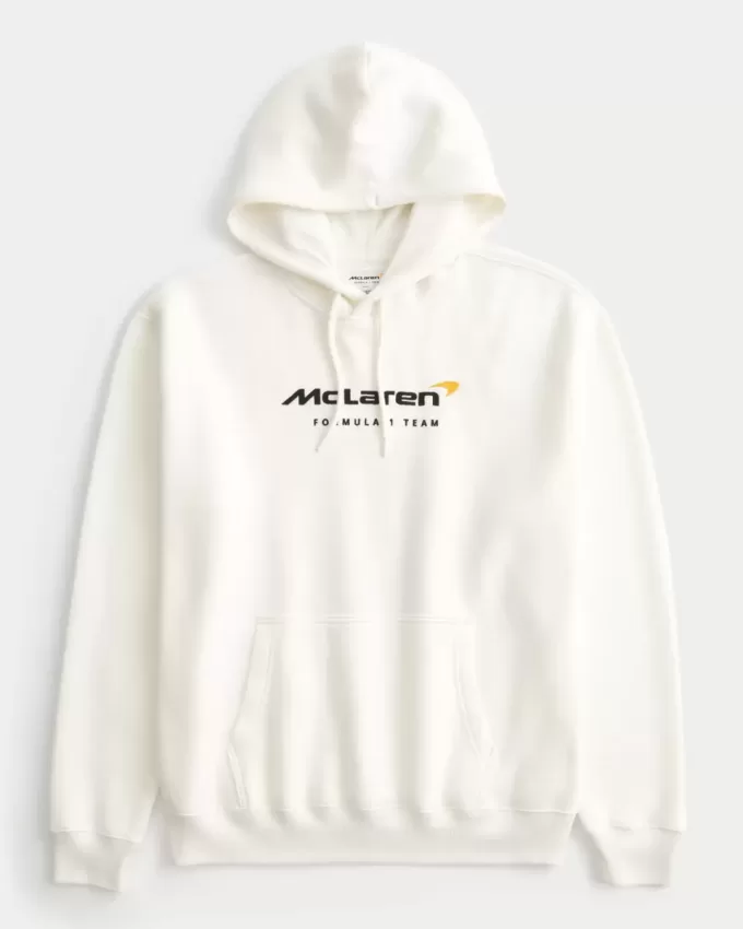 Avslappnad McLaren Graphic Hoodie Avslappnad McLaren Graphic Hoodie