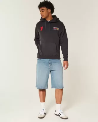 Avslappnad Oracle Red Bull Racing Graphic Hoodie