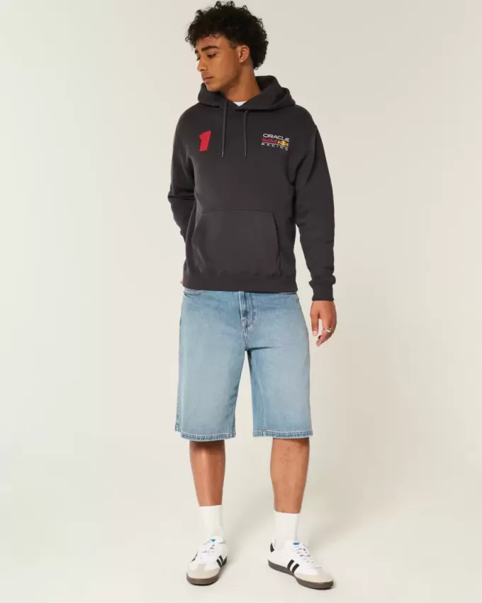 Avslappnad Oracle Red Bull Racing Graphic Hoodie Avslappnad Oracle Red Bull Racing Graphic Hoodie