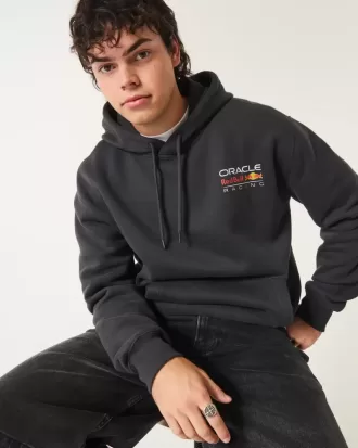 Avslappnad Oracle Red Bull Racing Graphic Hoodie