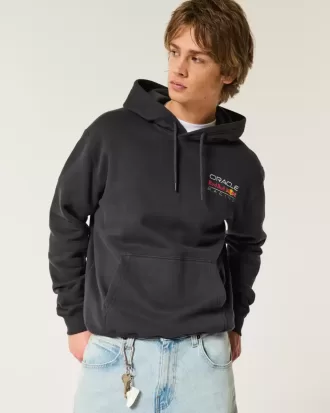 Avslappnad Oracle Red Bull Racing Graphic Hoodie