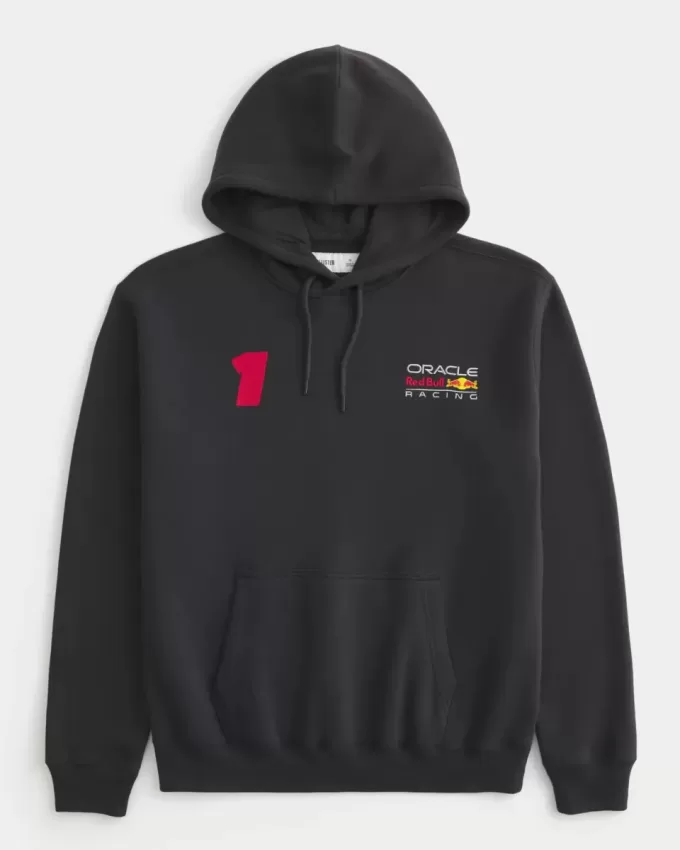 Avslappnad Oracle Red Bull Racing Graphic Hoodie Avslappnad Oracle Red Bull Racing Graphic Hoodie