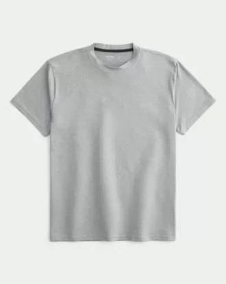 Avslappnad Stretch Crew T-shirt
