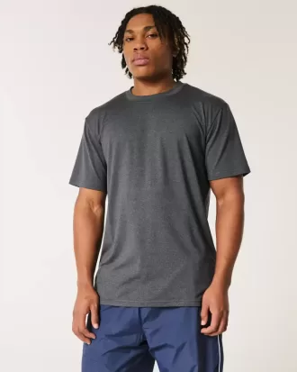 Avslappnad Stretch Crew T-shirt