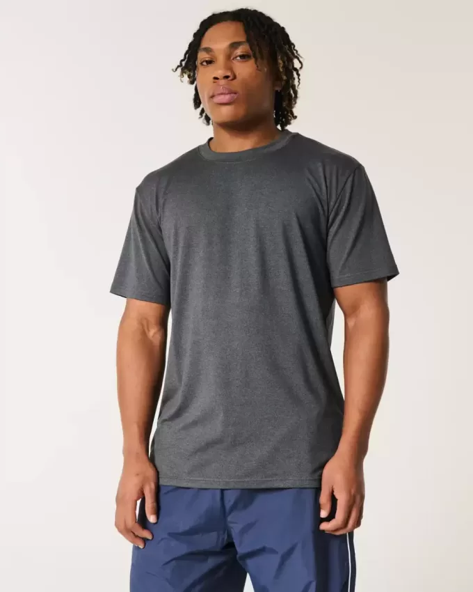 Avslappnad Stretch Crew T-shirt Avslappnad Stretch Crew T-shirt