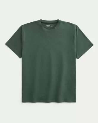 Avslappnad Stretch Crew T-shirt
