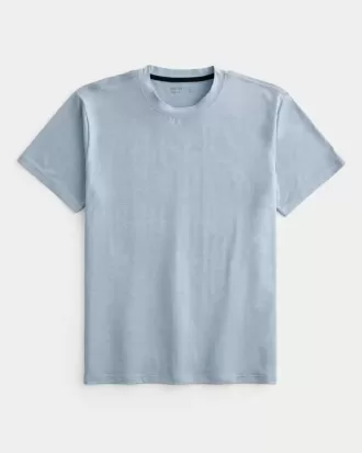 Avslappnad Stretch Crew T-shirt