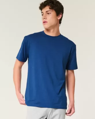 Avslappnad Stretch Crew T-shirt