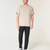 Avslappnad Stretch Crew T-shirt Avslappnad Stretch Crew T-shirt