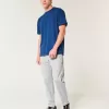 Avslappnad Stretch Crew T-shirt Avslappnad Stretch Crew T-shirt