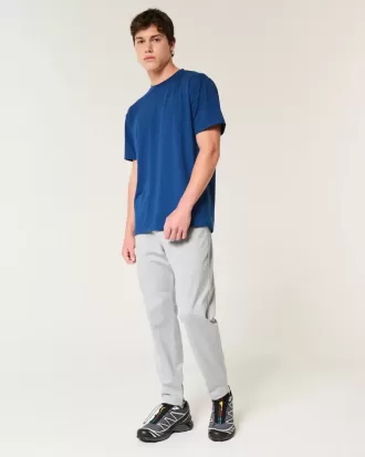 Avslappnad Stretch Crew T-shirt