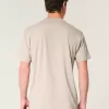Avslappnad Stretch Crew T-shirt Avslappnad Stretch Crew T-shirt