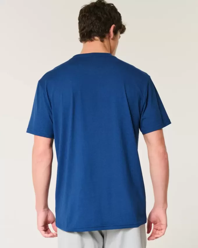 Avslappnad Stretch Crew T-shirt Avslappnad Stretch Crew T-shirt