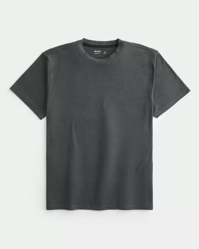 Avslappnad Stretch Crew T-shirt Avslappnad Stretch Crew T-shirt