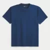 Avslappnad Stretch Crew T-shirt Avslappnad Stretch Crew T-shirt