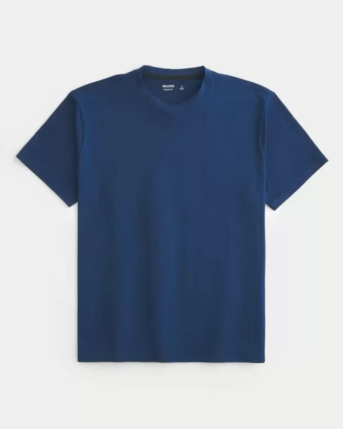Avslappnad Stretch Crew T-shirt Avslappnad Stretch Crew T-shirt