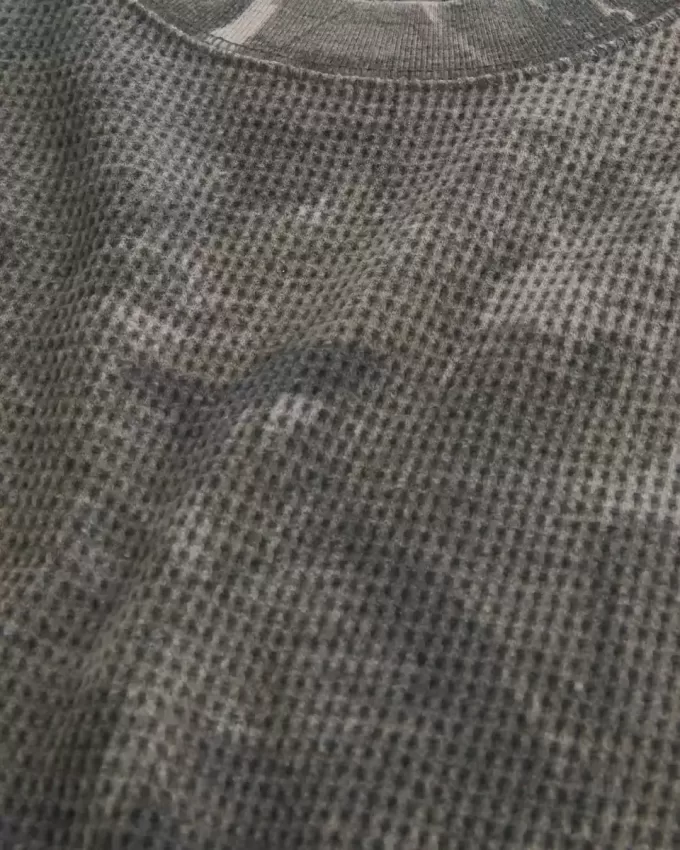 Avslappnad termisk långärmad Camo Crew-tröja Avslappnad termisk långärmad Camo Crew-tröja