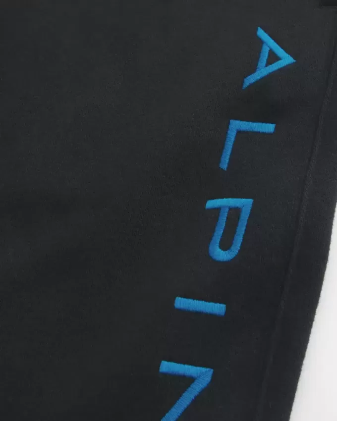 Avslappnade alpina grafiska fleecejoggare Avslappnade alpina grafiska fleecejoggare