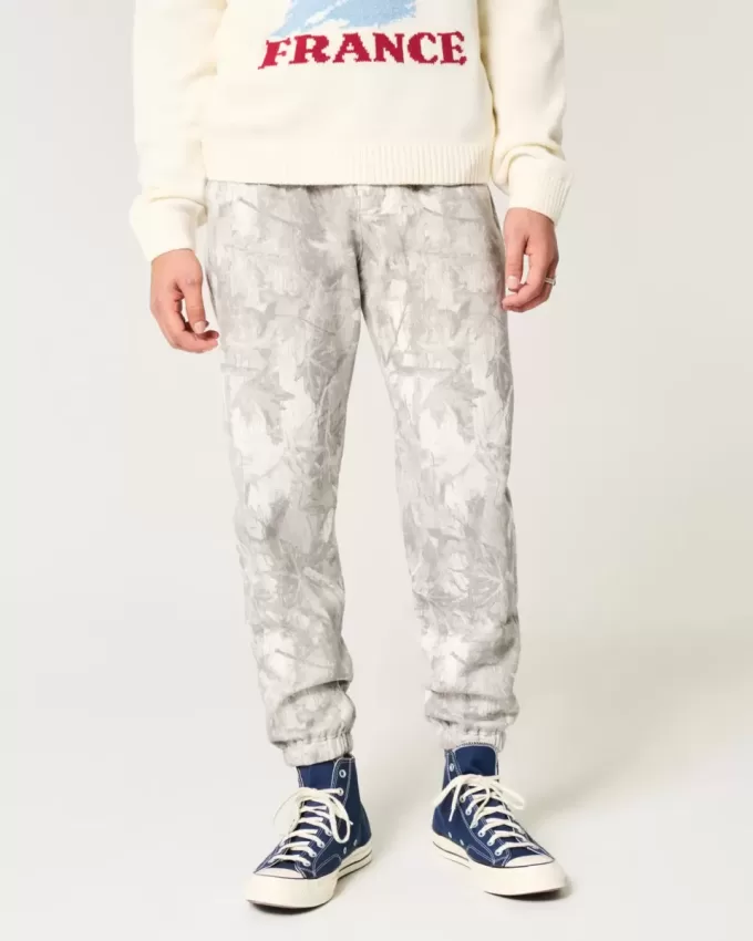 Avslappnade Camo Fleece Joggers Avslappnade Camo Fleece Joggers