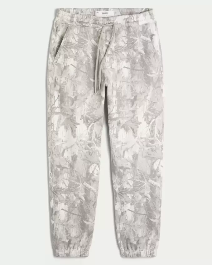 Avslappnade Camo Fleece Joggers Avslappnade Camo Fleece Joggers
