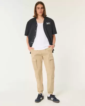 Avslappnade Cargo Joggers