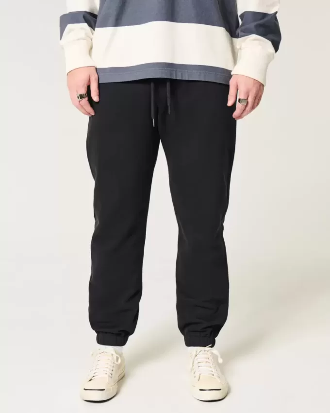 Avslappnade fleecejoggare Avslappnade fleecejoggare