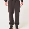 Avslappnade joggingbyxor i fleece Avslappnade joggingbyxor i fleece