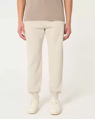 Avslappnade joggingbyxor i fleece