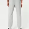 Avslappnade joggingbyxor i fleece