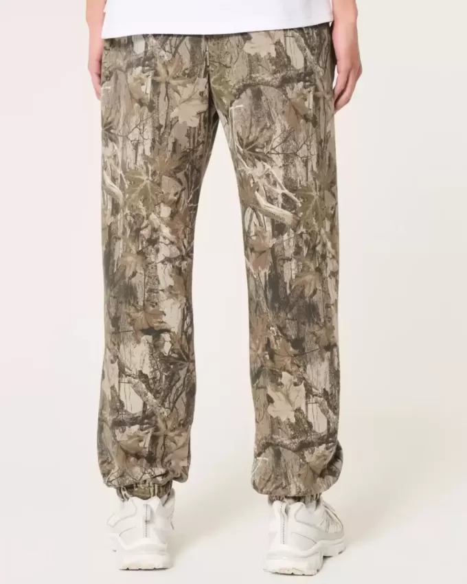 Avslappnade joggingbyxor i fleece Avslappnade joggingbyxor i fleece