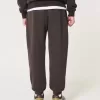 Avslappnade joggingbyxor i fleece Avslappnade joggingbyxor i fleece