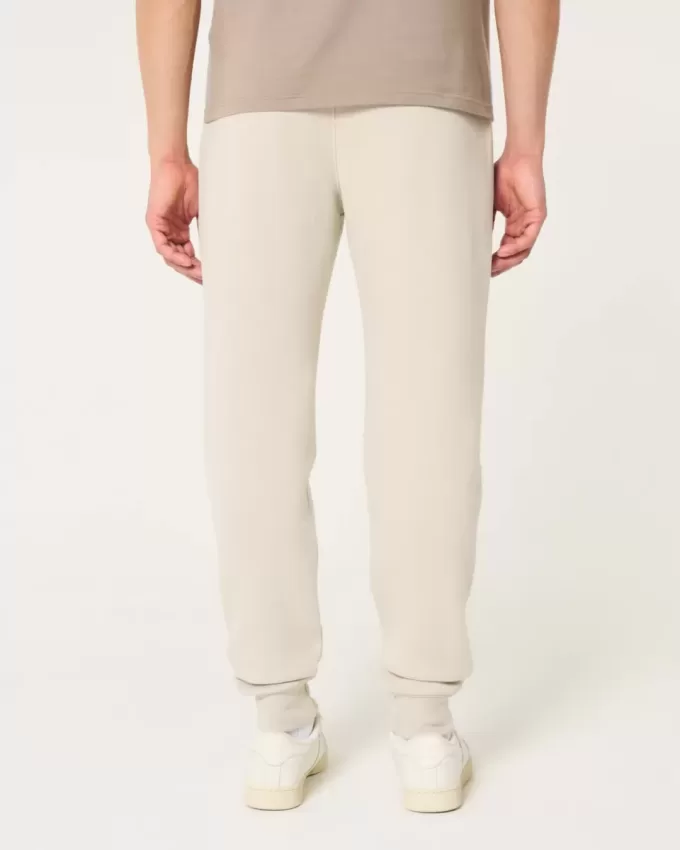 Avslappnade joggingbyxor i fleece Avslappnade joggingbyxor i fleece